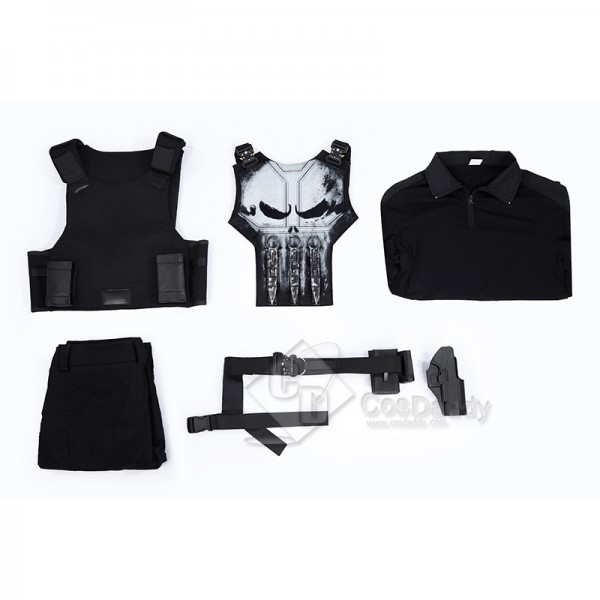 Cosdaddy The Punisher Cosplay Costume Spiderman Brand New Day 