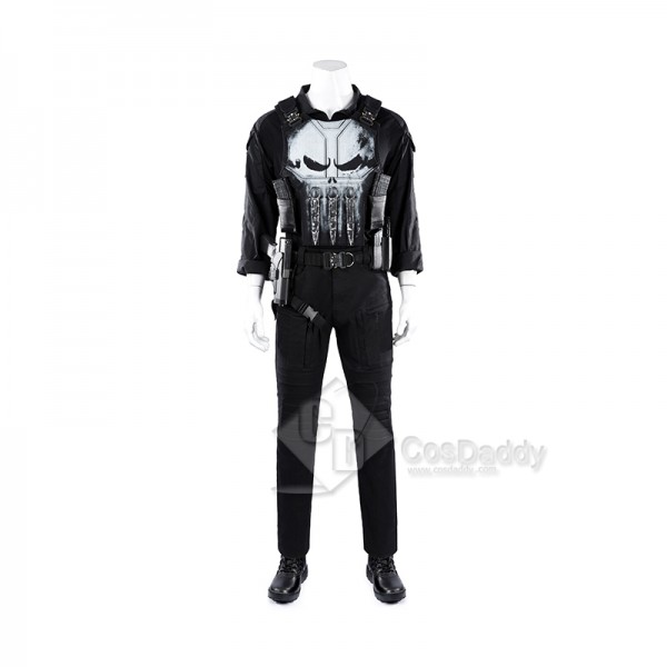 Cosdaddy The Punisher Cosplay Costume Spiderman Brand New Day 