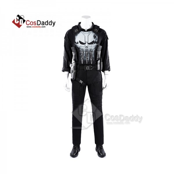 Cosdaddy The Punisher Cosplay Costume Spiderman Brand New Day 