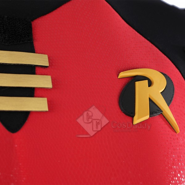 Cosdaddy Tim Drake Red Robin Cosplay Costume Classic Comic Halloween Full Set