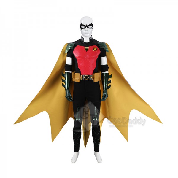 Cosdaddy Tim Drake Red Robin Cosplay Costume Classic Comic Halloween Full Set
