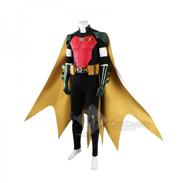 Cosdaddy Tim Drake Red Robin Cosplay Costume Classic Comic Halloween Full Set
