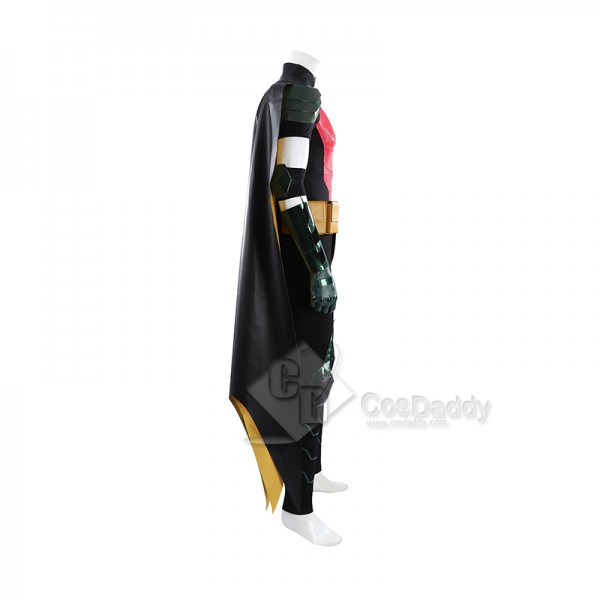 Cosdaddy Tim Drake Red Robin Cosplay Costume Classic Comic Halloween Full Set