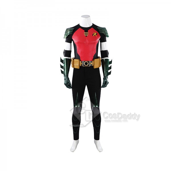 Cosdaddy Tim Drake Red Robin Cosplay Costume Classic Comic Halloween Full Set