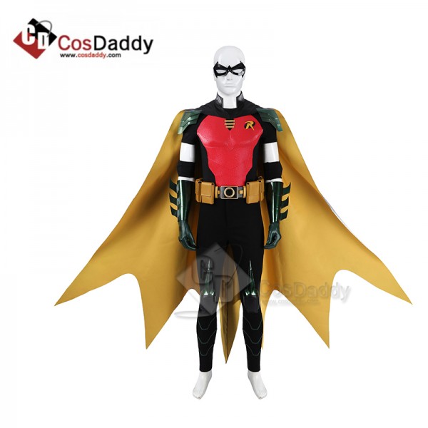 Cosdaddy Tim Drake Red Robin Cosplay Costume Classic Comic Halloween Full Set
