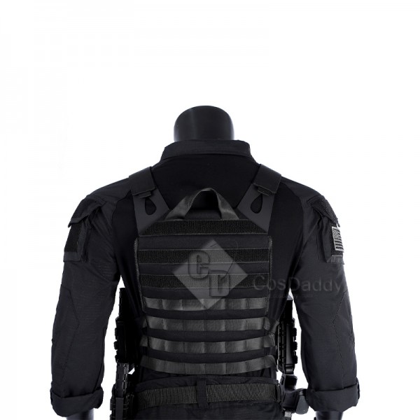 Cosdaddy The Punisher Cosplay Costume One Last Kill Frank Castle Skull Outfit 