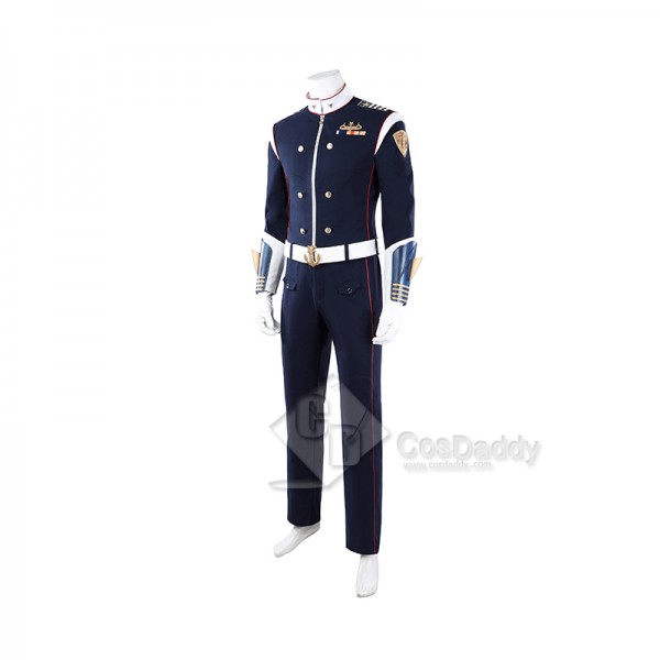 Cosdaddy The Boys Vought Rising Torpedo Cosplay Costume Halloween Carnival Suit