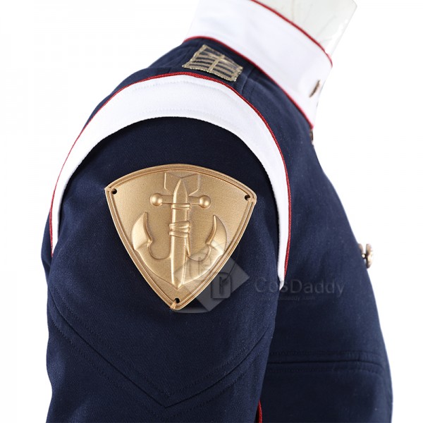 Cosdaddy The Boys Vought Rising Torpedo Cosplay Costume Halloween Carnival Suit