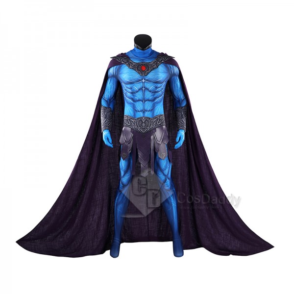 Cosdaddy Masters of the Universe Skeletor Cosplay Costume 