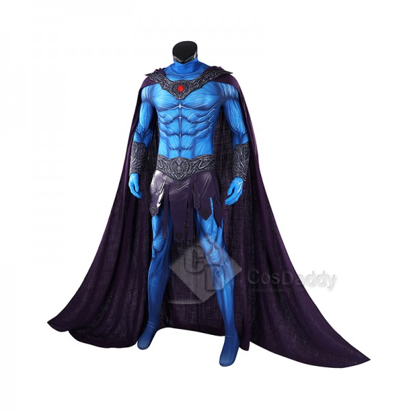 Cosdaddy Masters of the Universe Skeletor Cosplay Costume 