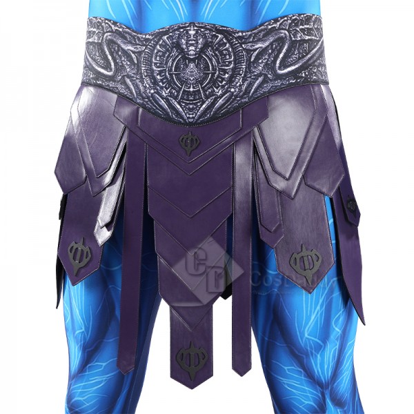 Cosdaddy Masters of the Universe Skeletor Cosplay Costume 