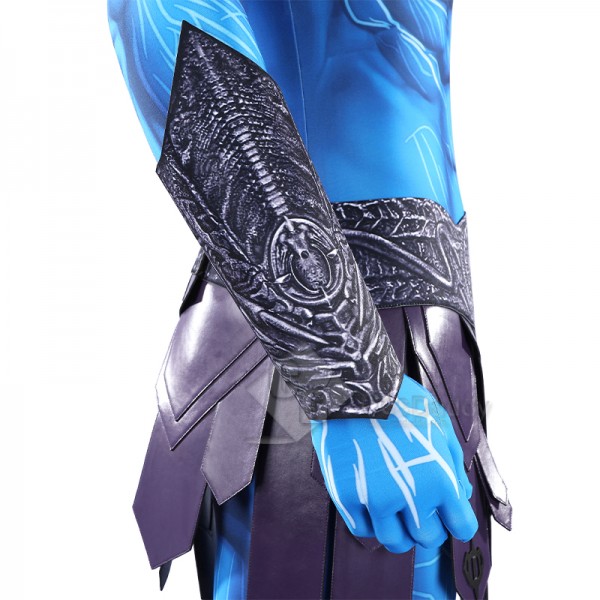 Cosdaddy Masters of the Universe Skeletor Cosplay Costume 