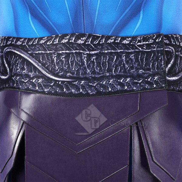 Cosdaddy Masters of the Universe Skeletor Cosplay Costume 