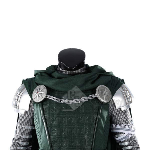 Cosdaddy Avengers 5 Doctor Doom Dr. Victor von Doom Cosplay Costume Halloween Outfit