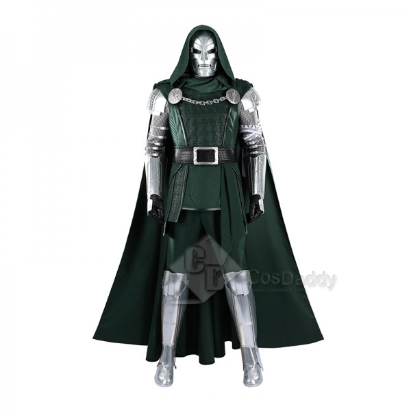 Cosdaddy Avengers 5 Doctor Doom Dr. Victor von Doom Cosplay Costume Halloween Outfit