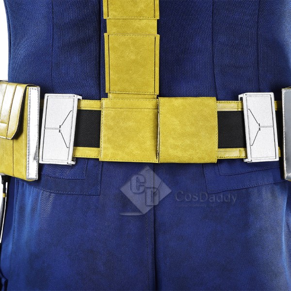 Cosdaddy Avengers Doomsday Cyclops X-Men Blue Yellow Costume Full Set