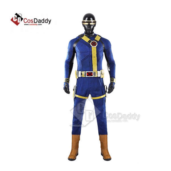 Cosdaddy Avengers Doomsday Cyclops X-Men Blue Yell...