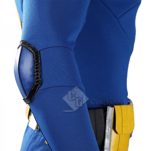 Cosdaddy Avengers Doomsday Cyclops X-Men Blue Yellow Costume Full Set