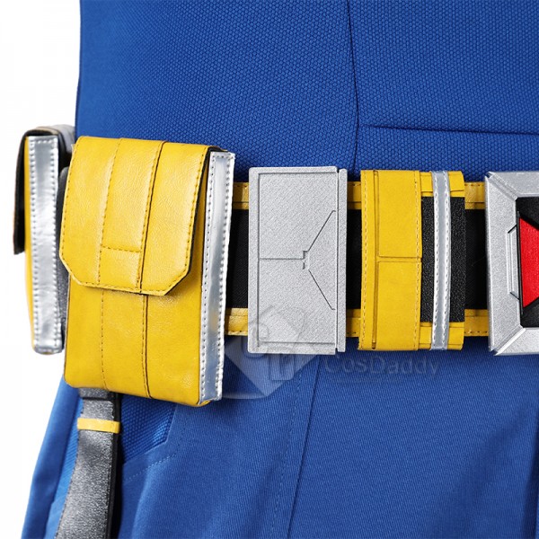 Cosdaddy Avengers Doomsday Cyclops X-Men Blue Yellow Costume Full Set