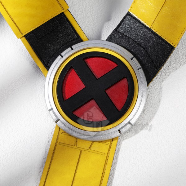 Cosdaddy Avengers Doomsday Cyclops X-Men Blue Yellow Costume Full Set