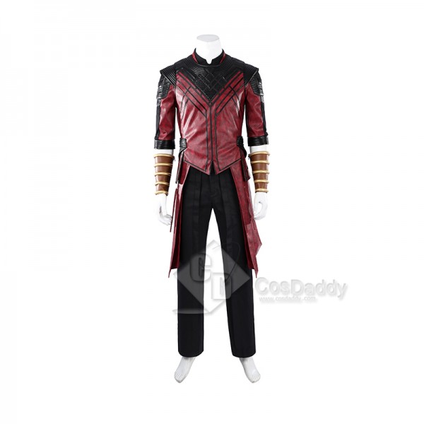 Cosdaddy Avengers Doomsday Shang-Chi Cosplay Costume Leather Suit