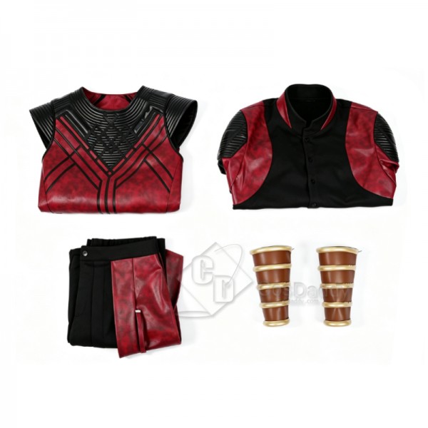 Cosdaddy Avengers Doomsday Shang-Chi Cosplay Costume Leather Suit