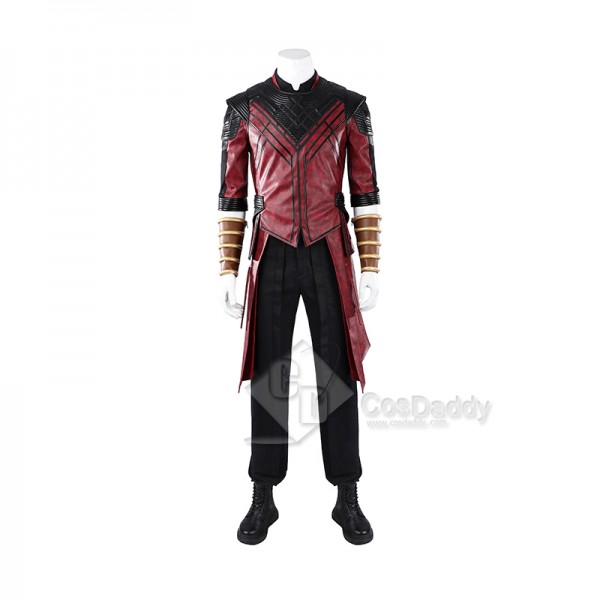 Cosdaddy Avengers Doomsday Shang-Chi Cosplay Costume Leather Suit