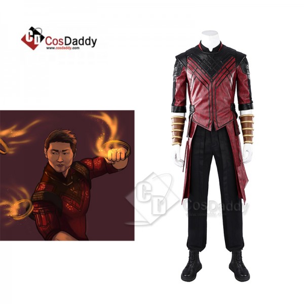 Cosdaddy Avengers Doomsday Shang-Chi Cosplay Costume Leather Suit