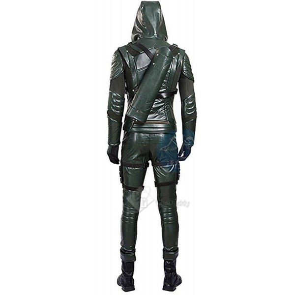 Arrow Season 5  Green Arrow Oliver Queen Cosplay Costume