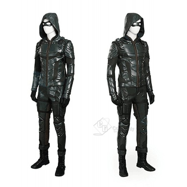 Arrow Season 5  Green Arrow Oliver Queen Cosplay Costume