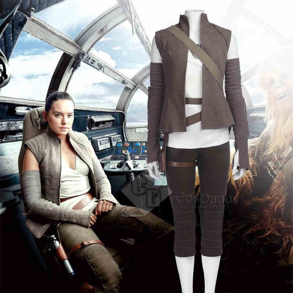 Star wars VIII  The Last Jedi Rey Costume