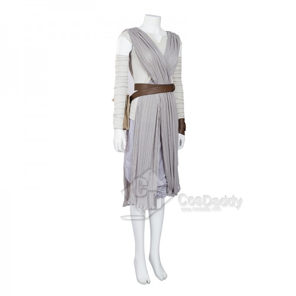 Star wars VIII the Last Jedi Rey Dress Costume