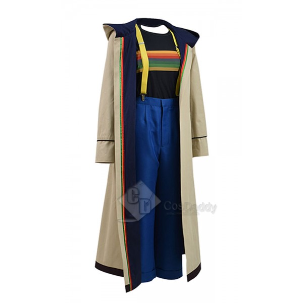 Doctor Who Thirteenth 13th Doctor Beige Coat Cosplay Costume