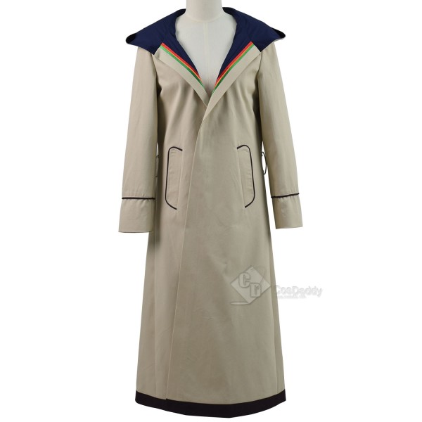 Doctor Who Thirteenth 13th Doctor Beige Coat Cospl...