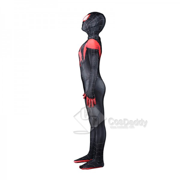 Spider-Man Into The Spider-Verse Miles Morales Cosplay Jumpsuit Halloween Costumes