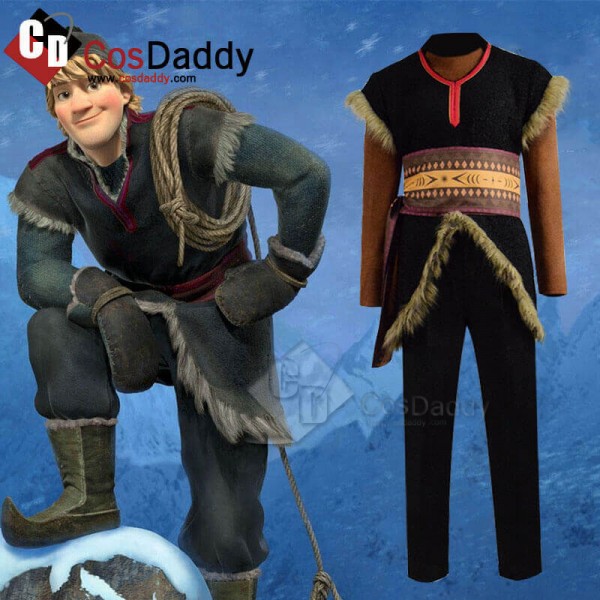 Disney Frozen 2 Kristoff Bjorgman Costume Mens Cos...