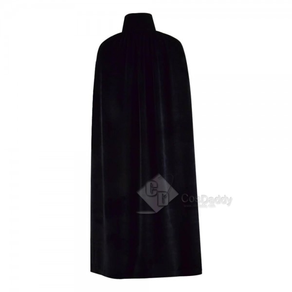 Halloween Fashion Chids Velvet Red Black Cloak Capes For Kids