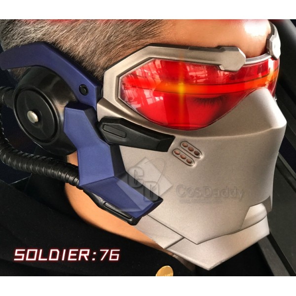 Cosdaddy OverwatchSoldier: 76  Mask Cosplay Porp