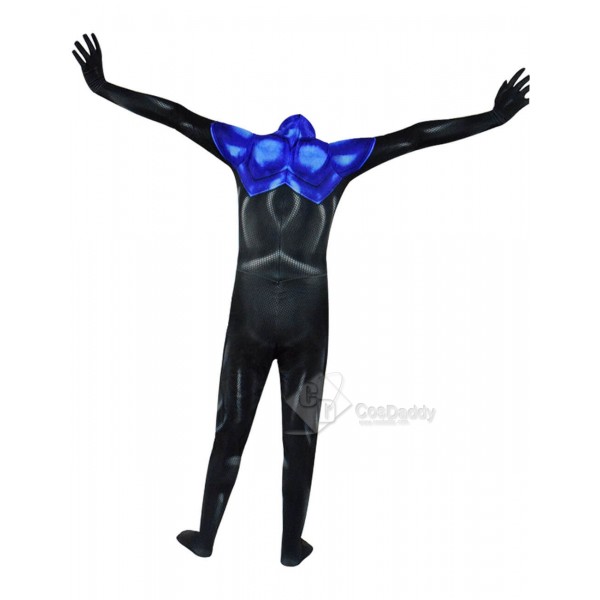 Blue Beetle Costume Superhero Lycra Spandex Halloween Cosplay For Sale 2019