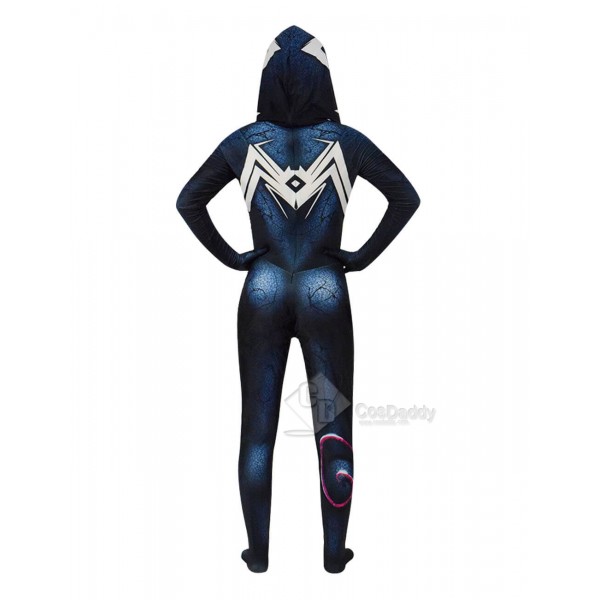 Spiderman Superhero Halloween Gwenom Women Cosplay Costume Venom Suit