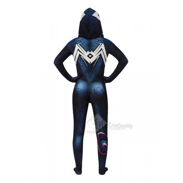 Spiderman Superhero Halloween Gwenom Women Cosplay Costume Venom Suit