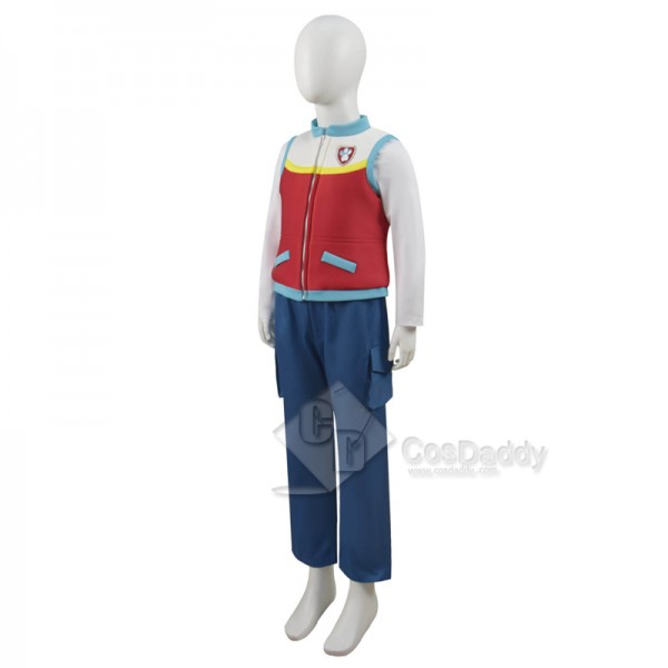 Paw Patrol Kids Ryder Waistcoat Cosplay Costumes Suit for Children CosDaddy