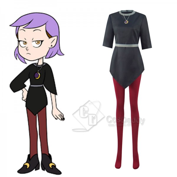 The Owl House Amity Cosplay Costume Anime Outfits ...