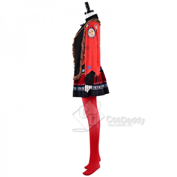 Hocus Pocus Dani Dennison Costumes Adults Kids Dani Cosplay Skirt with Hat