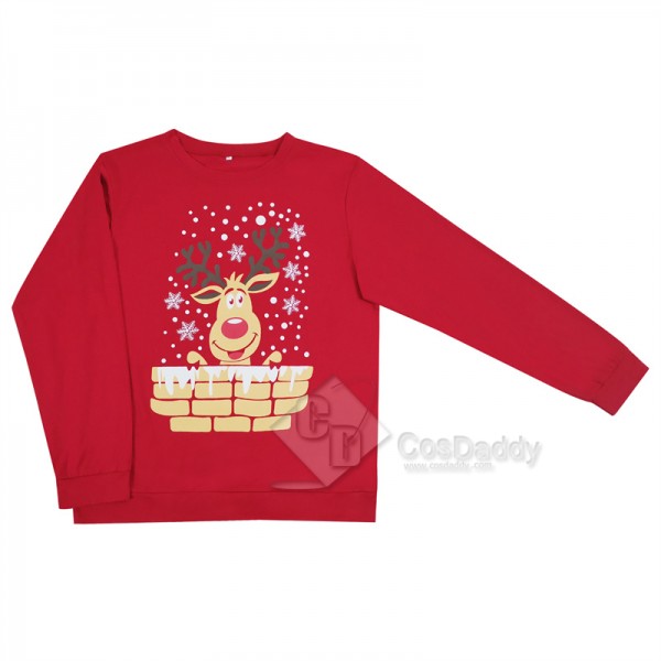 2022 Merry Christmas Autumn Winter Family Matching Sweatshirt Christmas Party Costume