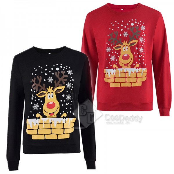 2022 Merry Christmas Autumn Winter Family Matching Sweatshirt Christmas Party Costume