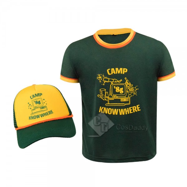 Stranger Things Dustin Hat Camp Know Where Things Trucker Baseball Cap For Kids