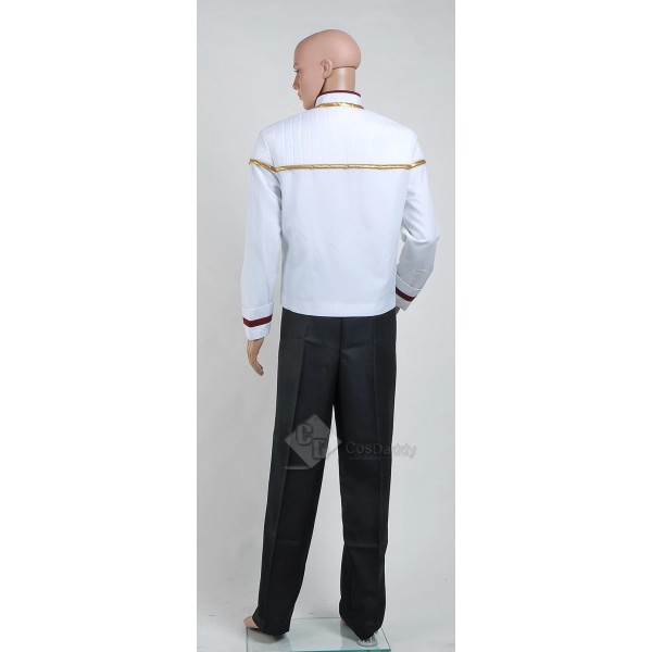 Star Trek TNG Insurrection Nemesis Jean-Luc Picard White Gold  Uniform