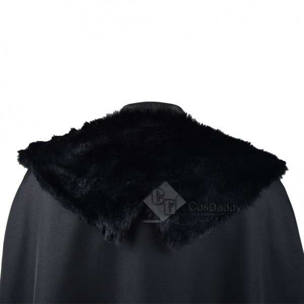 Game of Thrones  Jon Snow Night's Watch  Black Coat Suit Costume