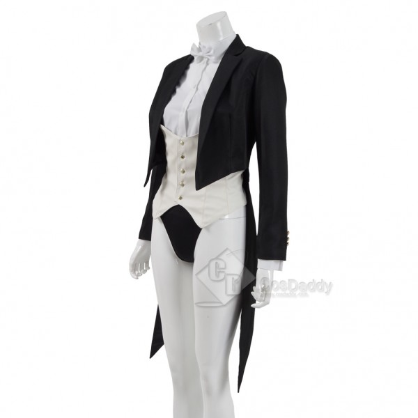 DC Superhero Magic Zatanna Sexy Suit Cosplay Costume